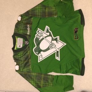 Special Edition Pittsburgh Penguins St.Patricks day Jersey